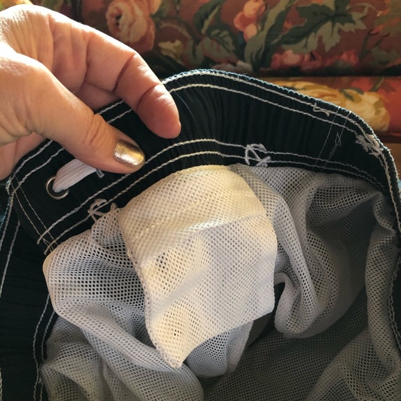 Men’s Navy Swim Trunk - Picture 8 of 10